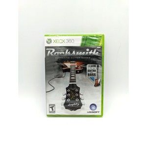 Microsoft Xbox 360 Rocksmith Brand New Sealed - Loose Disc - Complete CIB
